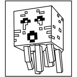 Coloring page: Minecraft (Video Games) #113810 - Free Printable Coloring Pages