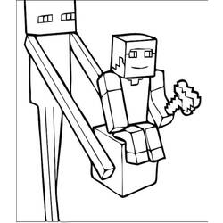 Coloring page: Minecraft (Video Games) #113825 - Free Printable Coloring Pages