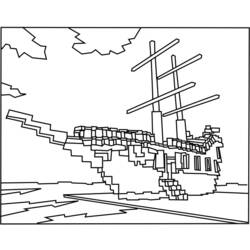 Coloring page: Minecraft (Video Games) #113849 - Free Printable Coloring Pages