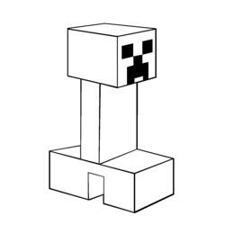 Coloring page: Minecraft (Video Games) #113877 - Free Printable Coloring Pages