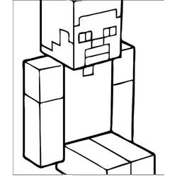 Coloring page: Minecraft (Video Games) #113880 - Free Printable Coloring Pages