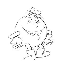 Coloring page: Pac-Man (Video Games) #114179 - Free Printable Coloring Pages