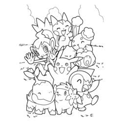 Coloring pages: Pokemon Go - Free Printable Coloring Pages