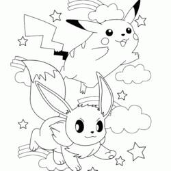 Coloring page: Pokemon Go (Video Games) #154357 - Free Printable Coloring Pages