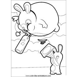 Coloring page: Raving Rabbids (Video Games) #114727 - Free Printable Coloring Pages