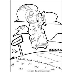 Coloring page: Raving Rabbids (Video Games) #114733 - Free Printable Coloring Pages