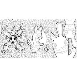 Coloring page: Raving Rabbids (Video Games) #114745 - Free Printable Coloring Pages