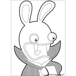 Coloring page: Raving Rabbids (Video Games) #114941 - Free Printable Coloring Pages