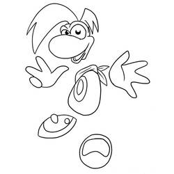 Coloring page: Rayman (Video Games) #114412 - Free Printable Coloring Pages