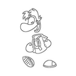 Coloring page: Rayman (Video Games) #114425 - Free Printable Coloring Pages