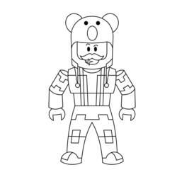 Coloring page: Roblox (Video Games) #170261 - Free Printable Coloring Pages
