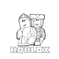 Coloring pages: Roblox - Free Printable Coloring Pages