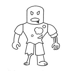 Coloring page: Roblox (Video Games) #170275 - Free Printable Coloring Pages