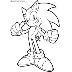 Coloring page: Sonic (Video Games) #153831 - Free Printable Coloring Pages