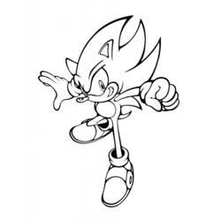 Coloring page: Sonic (Video Games) #153834 - Free Printable Coloring Pages