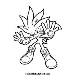 Coloring page: Sonic (Video Games) #153867 - Free Printable Coloring Pages