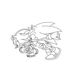 Coloring page: Sonic (Video Games) #153919 - Free Printable Coloring Pages