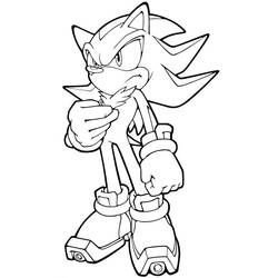 Coloring page: Sonic (Video Games) #153946 - Free Printable Coloring Pages