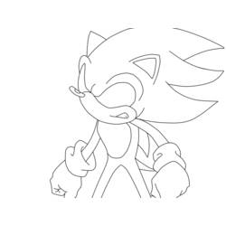 Coloring page: Sonic (Video Games) #153975 - Free Printable Coloring Pages