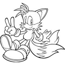Coloring page: Sonic (Video Games) #153978 - Free Printable Coloring Pages