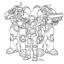 Coloring page: Starcraft (Video Games) #121219 - Free Printable Coloring Pages
