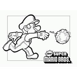 Coloring page: Super Mario Bros (Video Games) #153566 - Free Printable Coloring Pages