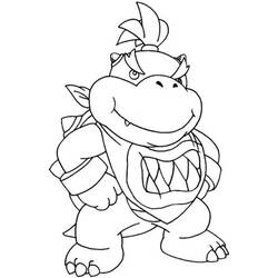 Coloring page: Super Mario Bros (Video Games) #153766 - Free Printable Coloring Pages