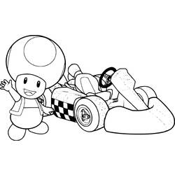 Coloring page: Toad (Video Games) #170232 - Free Printable Coloring Pages