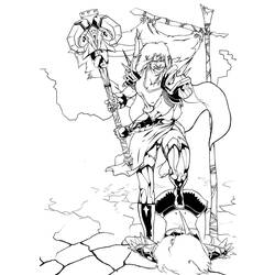 Coloring page: Warcraft (Video Games) #112629 - Free Printable Coloring Pages
