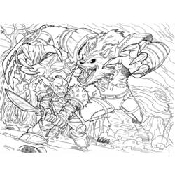 Coloring page: Warcraft (Video Games) #112951 - Free Printable Coloring Pages