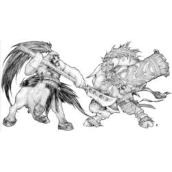 Coloring page: Warcraft (Video Games) #112990 - Free Printable Coloring Pages