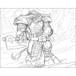 Coloring page: Warcraft (Video Games) #113008 - Free Printable Coloring Pages
