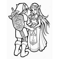 Coloring page: Zelda (Video Games) #113299 - Free Printable Coloring Pages