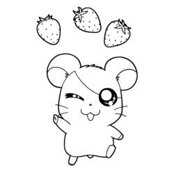 Hamtaro - Kostenlose Ausmalbilder zum Ausdrucken