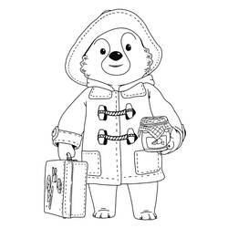 Paddington - Kostenlose Ausmalbilder zum Ausdrucken