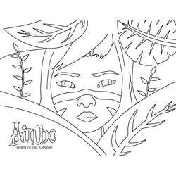 Ainbo, Prinzessin des Amazonas - Kostenlose Ausmalbilder zum Ausdrucken
