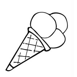 Eis - Kostenlose Ausmalbilder zum Ausdrucken