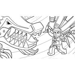 LEGO Ninjago - Kostenlose Ausmalbilder zum Ausdrucken
