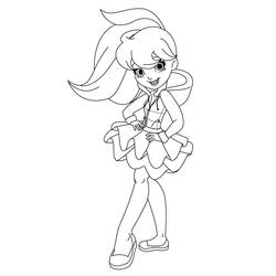 Polly Pocket - Kostenlose Ausmalbilder zum Ausdrucken