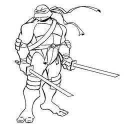 Ninja Turtles - Kostenlose Ausmalbilder zum Ausdrucken