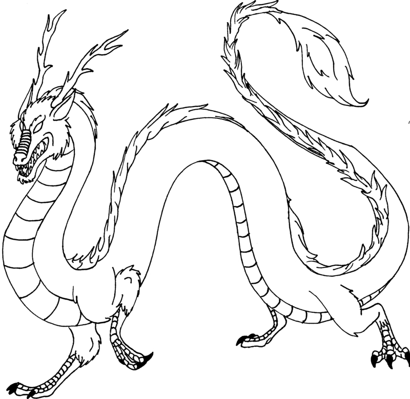 Dragon Characters Printable Coloring Pages