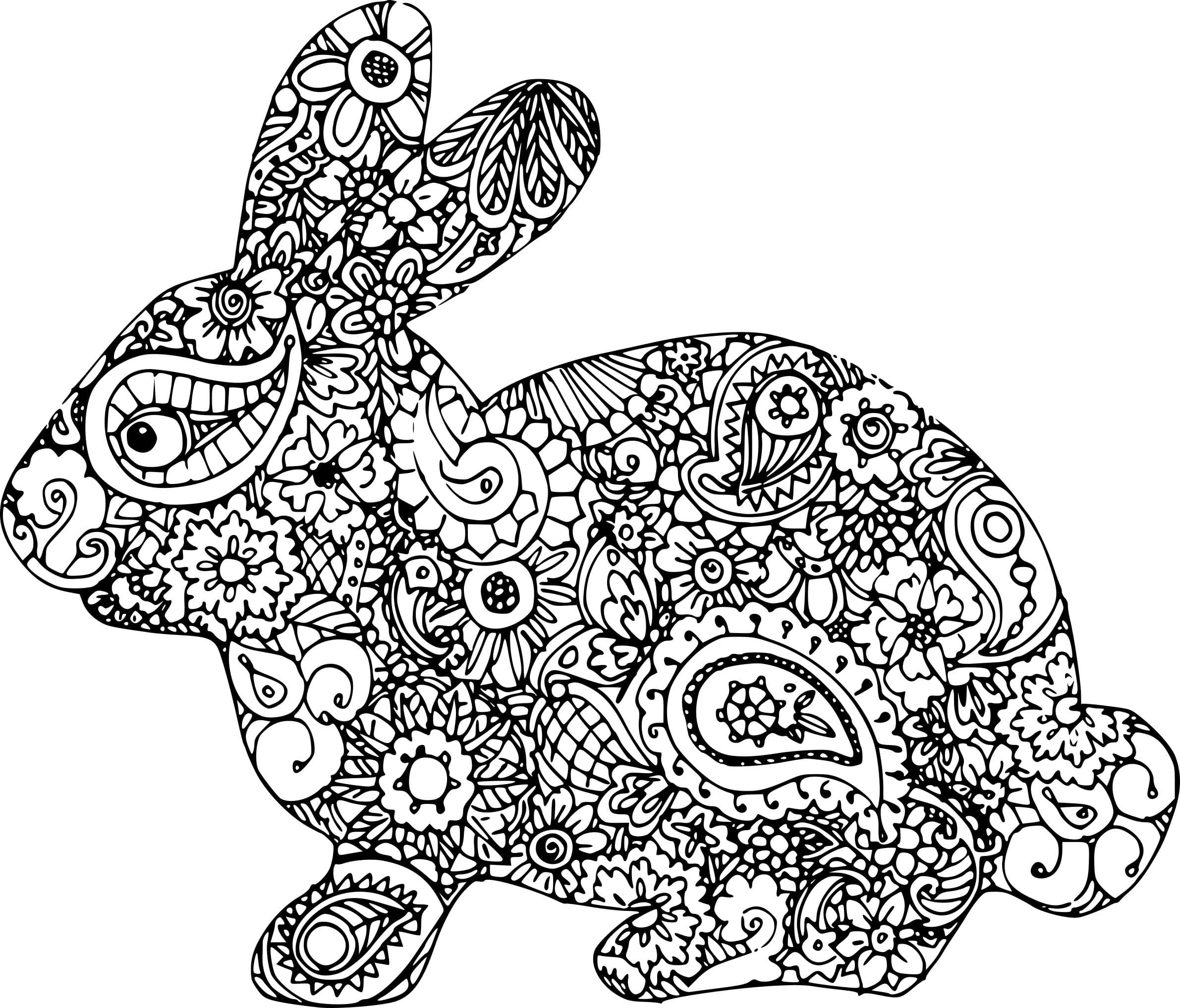 Coloring page: Adult Easter (Adult Coloring) #200175 - Free Printable Coloring Pages