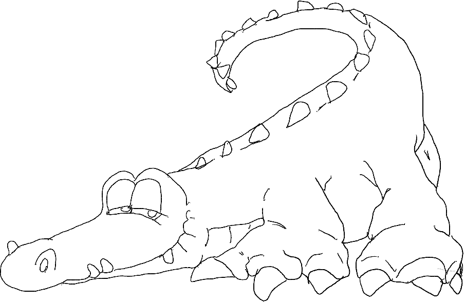 Coloring page: Alligator (Animals) #389 - Printable coloring pages