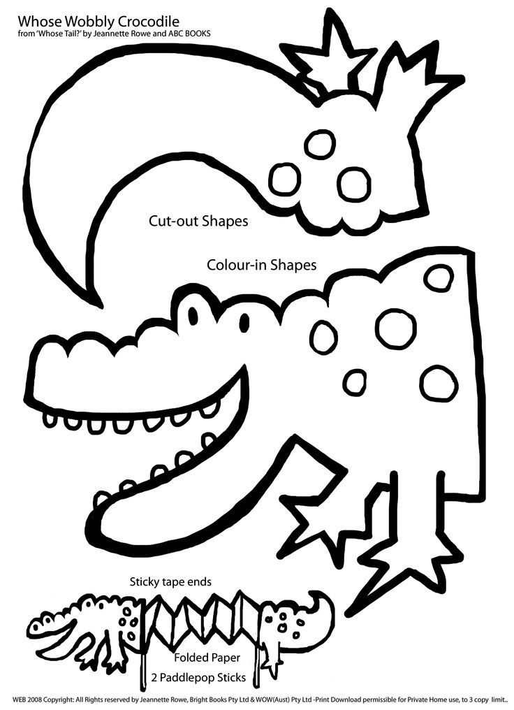 Coloring page: Alligator (Animals) #398 - Free Printable Coloring Pages