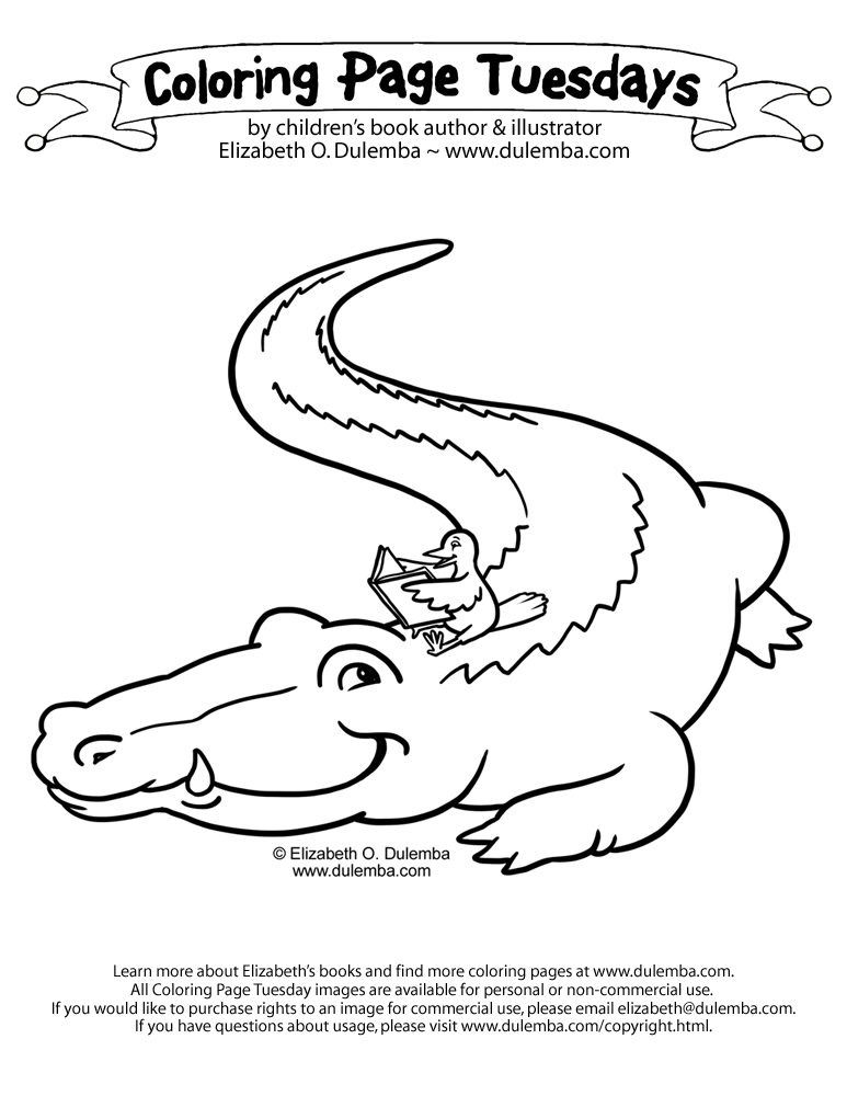 Coloring page: Alligator (Animals) #468 - Printable coloring pages