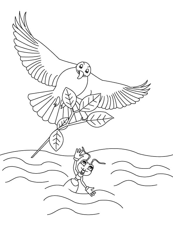 Free printable Ant coloring page #196459 from Animals collection