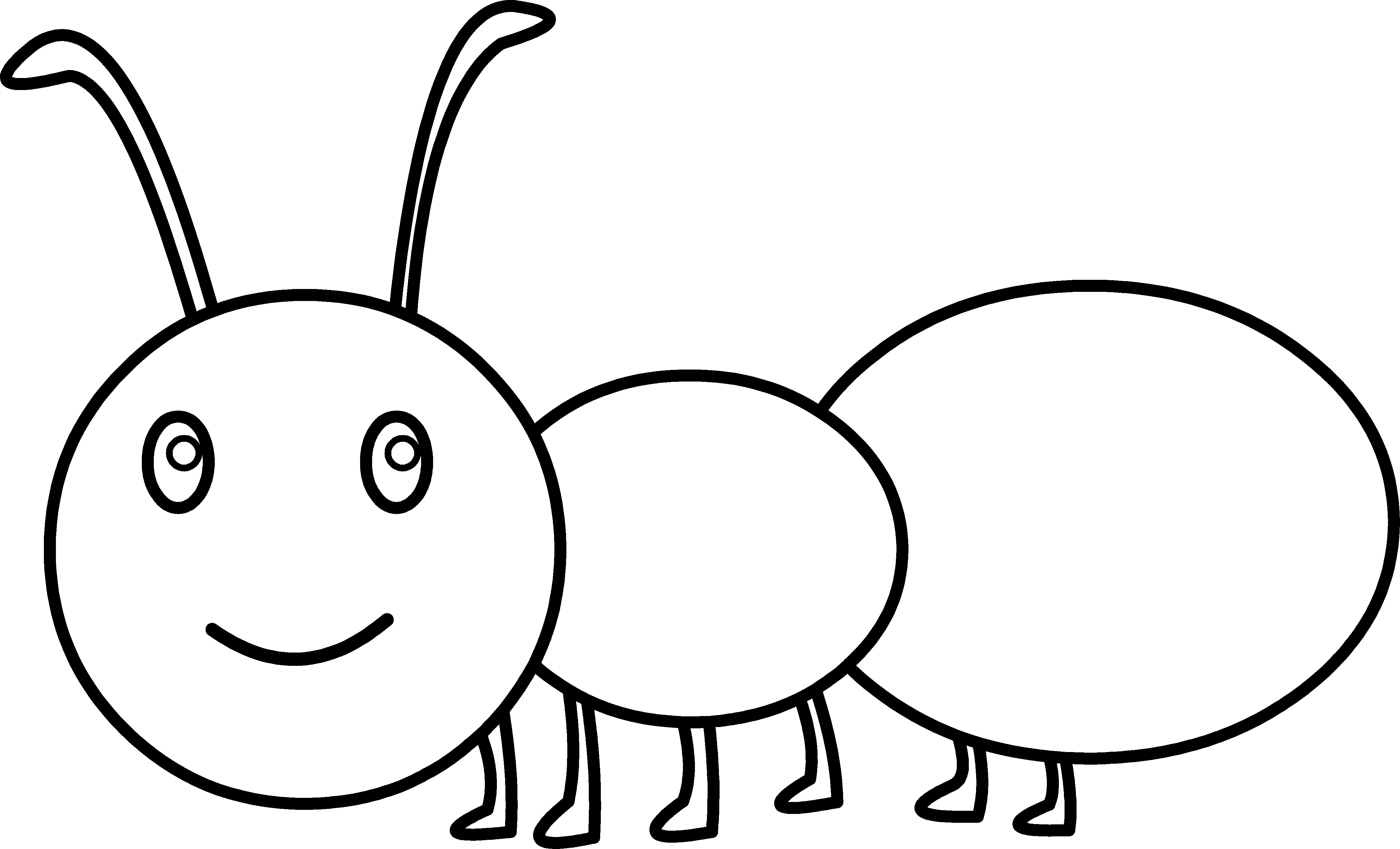 Coloring page: Ant (Animals) #6925 - Free Printable Coloring Pages