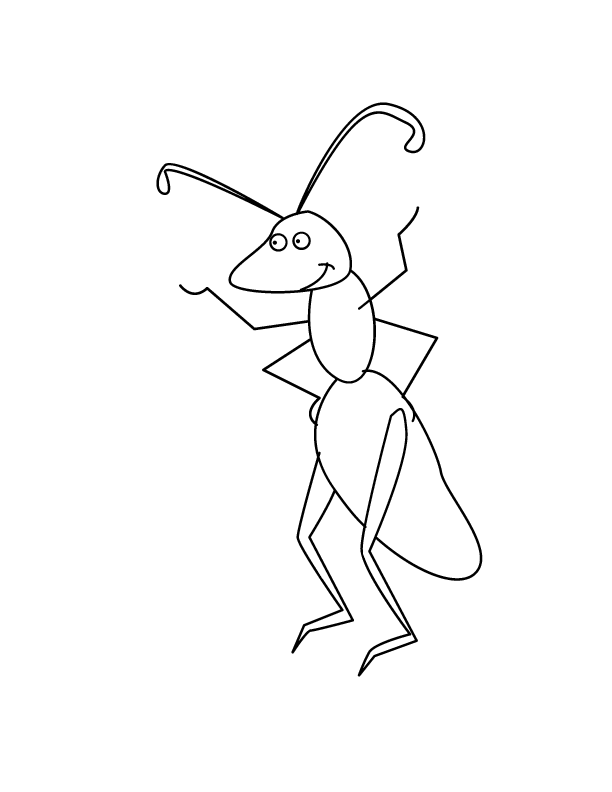 Coloring page: Ant (Animals) #6959 - Printable coloring pages