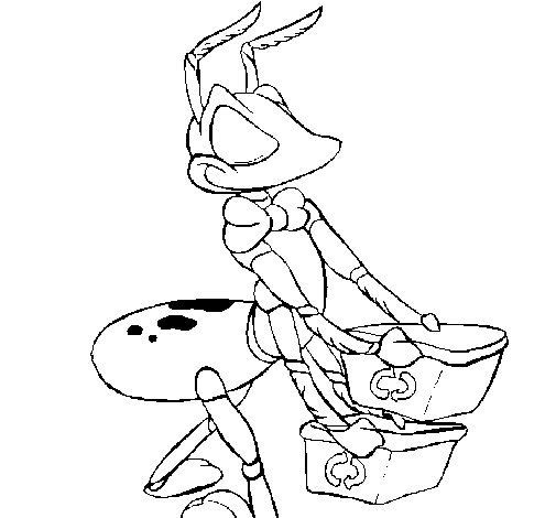 Coloring page: Ant (Animals) #6970 - Free Printable Coloring Pages