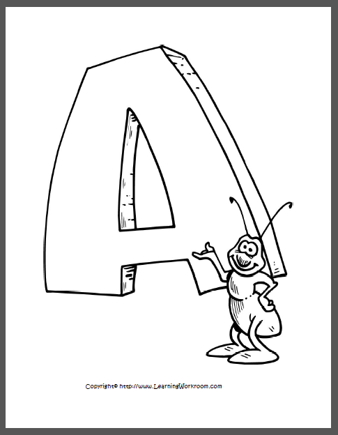 Coloring page: Ant (Animals) #6978 - Free Printable Coloring Pages